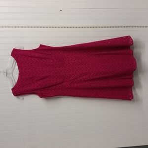 Liz Claiborne women's dress size q4 color pink